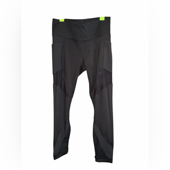 Member's Mark Pants - Member’s Mark Black Yoga Pants With Mesh, Size Large, NWOT